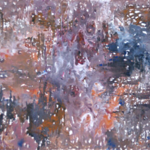 Peinture du poème psychanalytique de Berlende Lamblin : "Le tapis persan"